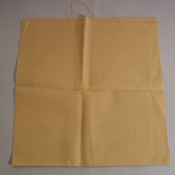 Vtg Linen Liquid Embroidery Doily Wall Art 14” Round Floral Mid Century Art Deco - Picture 3 of 4